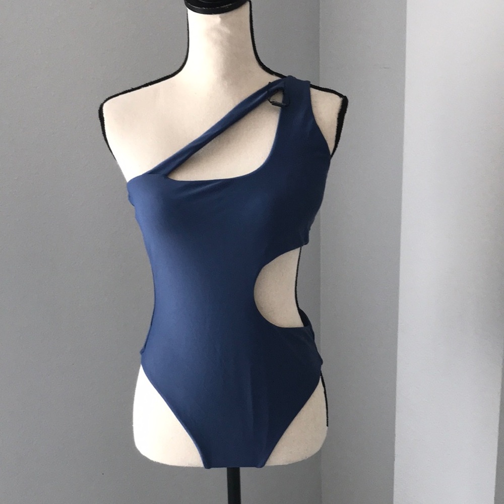 ❤️3X20 ZAFUL Women's Cutout One Piece Swimsuit One Shoulder Swimwear | 8
